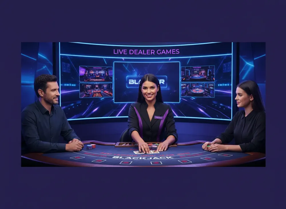 Live Blackjack Table