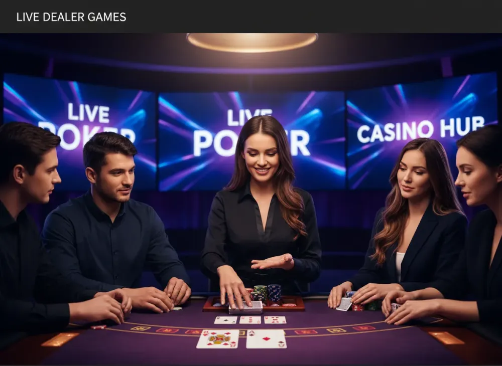 Live Poker Table
